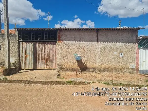 Imóvel em leilão - RUA 14, N. SN, QD 18, LT 03, ITAMAR NOBREGA II, COCALZINHO DE GOIAS, GO