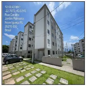 Imóvel em leilão - RUA ANA CARLA, N. 110, Apto 301, BL 20, JARDIM PALMARES, NOVA IGUACU, RJ