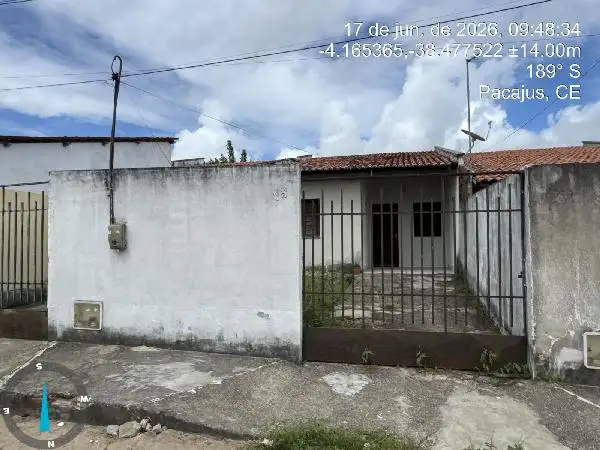 Imóvel em leilão - RUA VINTE E TRES, N. 75, LOTEAMENTO ESPLANADA DA CIDADE, PEDRA BRANCA, PACAJUS, CE