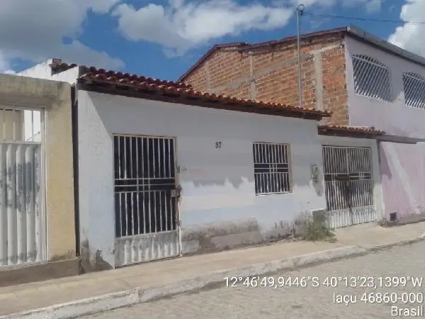 Imóvel em leilão - RUA CASTELO BRANCO, N. 87,, BAIRRO DA BOIADEIRA, IACU, BA