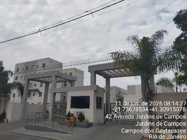Imóvel em leilão - RUA VICENTE DE CARVALHO, N. 42, Apto 304, LOT 02, QD 18, BL 12, JARDINS DE CAMPOS, CAMPOS DOS GOYTACAZES, RJ