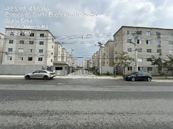Imóvel em leilão - ESTRADA DE SANTA EUGENIA, N. 3000, Apto 307, BL 07, SANTA CRUZ, RIO DE JANEIRO, RJ