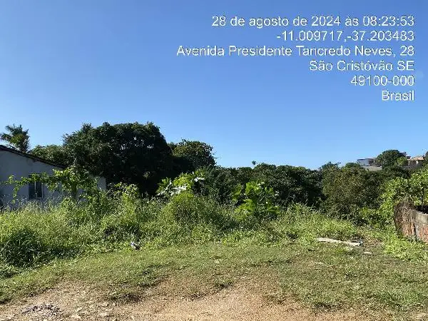 Terreno em leilão em São Cristóvão
