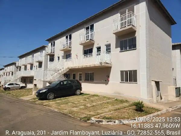 Imóvel em leilão - RUA ARAGUAIA, N. SN, Apto 204, DUPLEX, BL 36, FAZENDA SAIA VELHA, LUZIANIA, GO