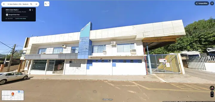 IMÓVEL COMERCIAL ¿ TERRENO 1.245 M² COM SALA COMERCIAL, BARRACÃO E GARAGEM ¿ SANTO ANTÔNIO DO SUDOESTE/PR NÃO