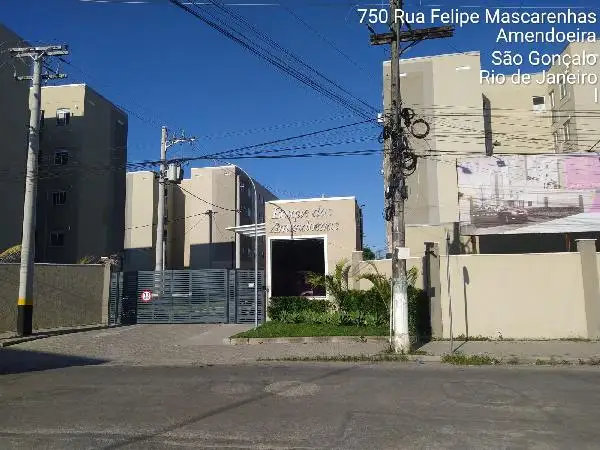 Imóvel em leilão - RUA FELIPE MASCARENHAS, N. 800, Apto 202, BLOCO 08, AMENDOEIRA, SAO GONCALO, RJ