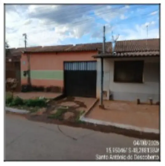 Casa em leilão em Santo Antônio do Descoberto