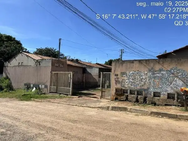 Imóvel em leilão - RUA BAURU, N. S/N, CS 03, CH 20, QD 03, CHACARAS MARAJOARA, LUZIANIA, GO