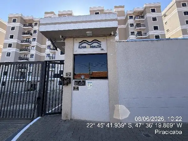 Apartamento em leilão em Piracicaba