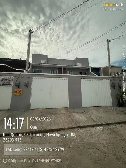 Imóvel em leilão - RUA QUATRO, N. 101, CS 04  LT 01 QD L, IPIRANGA, NOVA IGUACU, RJ