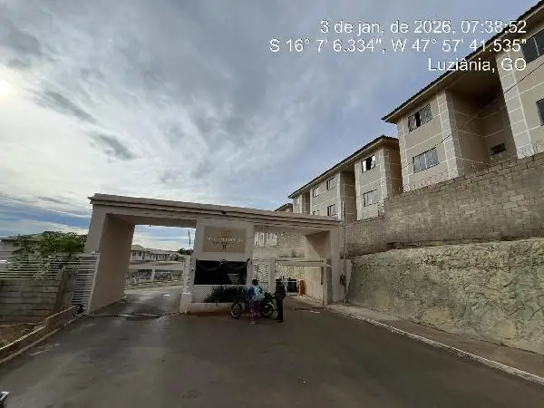 Imóvel em leilão - RUA ARAGUAIA (GLEBA GA5), N. SN, Apto 101, BL 10 QD GLEBA  LT GA5, FAZENDA SAIA VELHA, LUZIANIA, GO