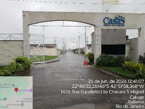 Imóvel em leilão - VARIANTE DA ESTRADA ADEMAR FERREIRA TORRES, N. SN, CS 28  QD I AREA 01G, CALUGE, ITABORAI, RJ