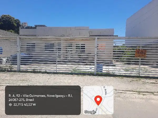 Imóvel em leilão - RUA A, N. 92, CS 05, LT 29, VILA GUIMARAES, NOVA IGUACU, RJ