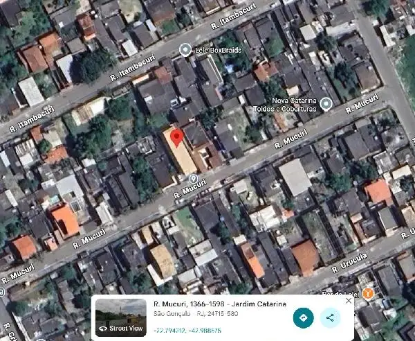 Imóvel em leilão - RUA MUCURI, N. 1553, CS03, VG04, LT20, QD165-N, JARDIM CATARINA, SAO GONCALO, RJ