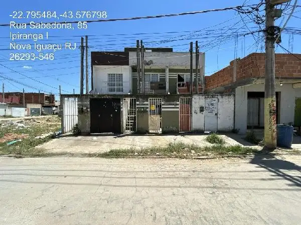 Imóvel em leilão - RUA DOIS, N. 360, CASA 03, CABUCU, NOVA IGUACU, RJ