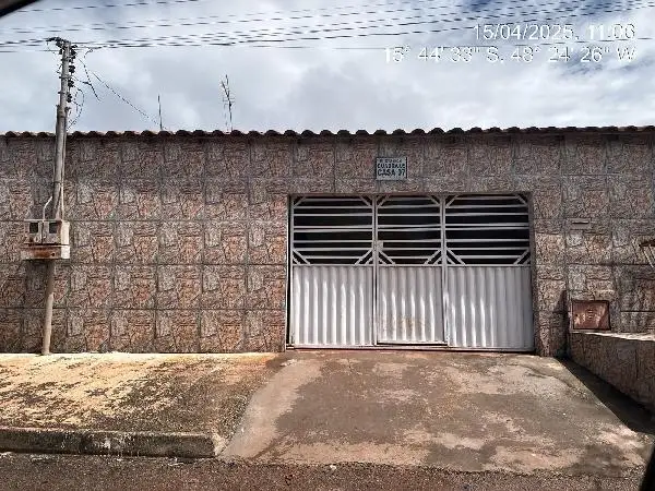 Imóvel em leilão - RUA II, N. SN, LT 07, QD 05, LOT GIRASSOL RESIDEN, COCALZINHO DE GOIAS, GO