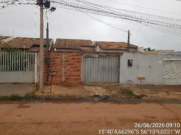 Imóvel em leilão - RUA CONDE DO PRADO, N. SN, QD 57 LT 6 ARÉA 06A, PAIAGUAS, VARZEA GRANDE, MT