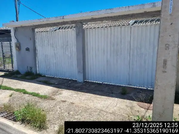 Imóvel em leilão - RUA HERCILIA RIBEIRO, N. 69, LT 21 QD S, BAIRRO CARVAO, CAMPOS DOS GOYTACAZES, RJ
