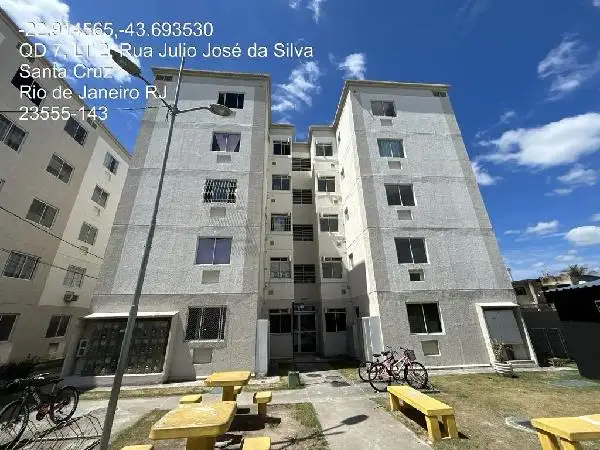 Imóvel em leilão - RUA COMPOSITOR TUNAI (ANTIGA RUA PROJETADA 1), N. 115, Apto 302, BL 02, SANTA CRUZ, RIO DE JANEIRO, RJ