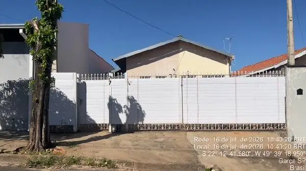 Leilão Extrajudicial de Casa em Garça - Rua Osmar de Assis Novaes, N. 77, Lt 08 Qd O, Residencial Monte Verde, Garca, Sp
