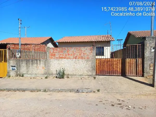 Imóvel em leilão - RUA 9, N. SN, QD 09, LT 51, GIRASSOL, COCALZINHO DE GOIAS, GO
