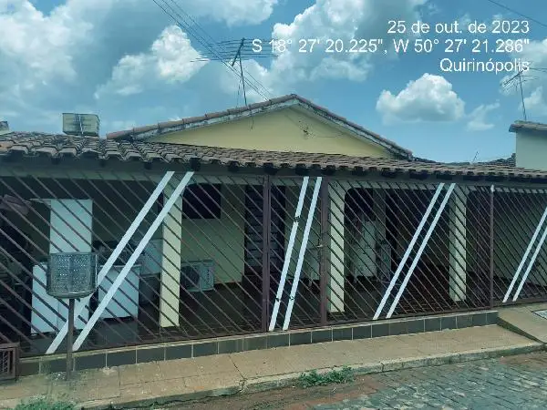 Imóvel em leilão - RUA F, N. 11, QD 07, LT 07, VILA PROMISSAO, QUIRINOPOLIS, GO