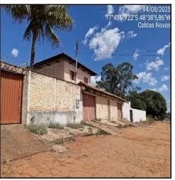 Imóvel em leilão - RUA 15, N. 710, Q 12,  L 14-A, MANSOES AGUAS QUENTES, CALDAS NOVAS, GO