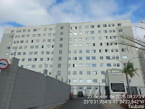 Apartamento em leilão em Taubaté