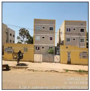 Imóvel em leilão - RUA 227, N. SN, Apto 102, LT 16, QD 128, PARQUE ESTRELA DALVA IX, LUZIANIA, GO