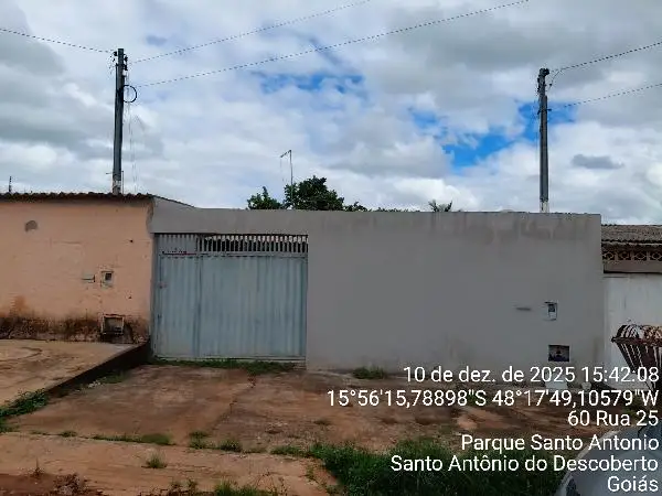 Imóvel em leilão - QUADRA 24, N. SN, LT 06, RUA 20, PARQUE SANTO ANTONIO, SANTO ANTONIO DO DESCOBERTO, GO