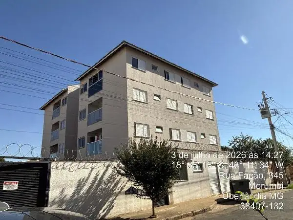 Imóvel em leilão - RUA FACAO, N. 526, Apto 23, PAV 2  BL B LT 25  QD 145, MORUMBI, UBERLANDIA, MG