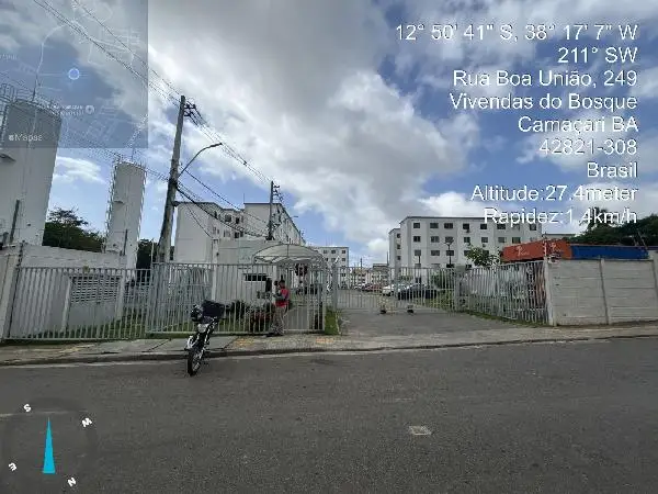 Imóvel em leilão - RUA COLONIA BOA UNIAO, N. SN, Apto 001, BLOCO 12, BOA UNIAO (ABRANTES), CAMACARI, BA