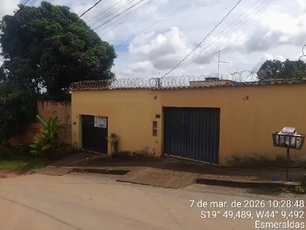 Imóvel em leilão - RUA NIGERIA, N. 28, CASA 01, RECANTO VERDE, ESMERALDAS, MG