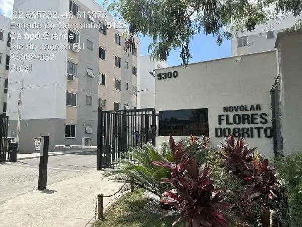 Imóvel em leilão - ESTRADA DO CAMPINHO, N. 5300, Apto 303, BL 10, COSMOS, RIO DE JANEIRO, RJ