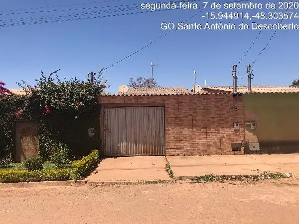 Imóvel em leilão - QUADRA QUADRA 55, N. SN, QD 55 LT 07B, JARDIM ANA BEATRIZ II, SANTO ANTONIO DO DESCOBERTO, GO