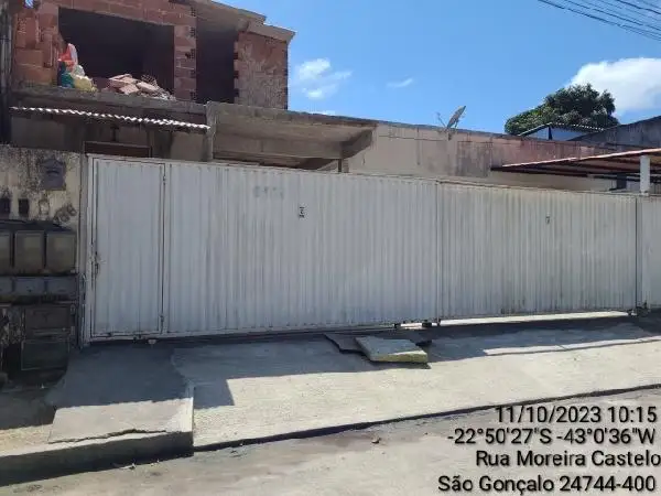 Imóvel em leilão - RUA MOREIRA CASTELO, N. 186, LT 143A UN BASE, COLUBANDE, SAO GONCALO, RJ