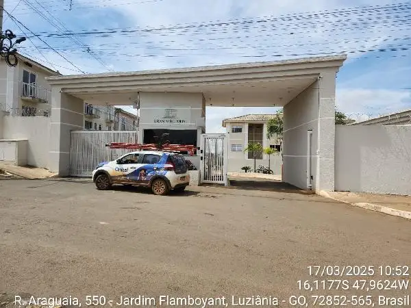 Imóvel em leilão - RUA ARAGUAIA, N. SN, Apto 201, DUPLEX, BL 52, GLEBA GA2, FAZENDA SAIA VELHA, LUZIANIA, GO