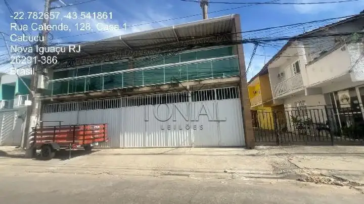 Casa em leilão em Nova Iguaçu