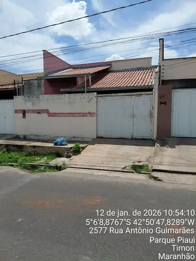 Imóvel em leilão - RUA ANTONIO GUIMARAES, N. 2577, LT 09/10 QD 237, PARQUE PIAUI I, TIMON, MA