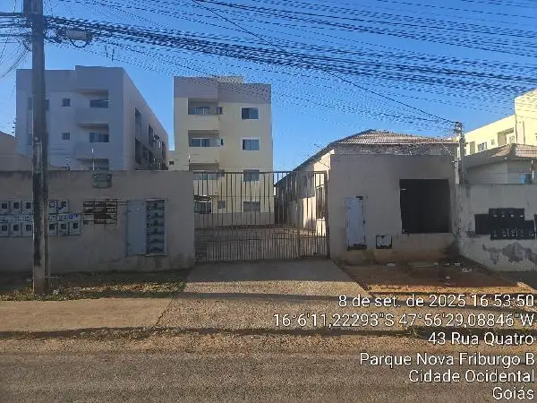Imóvel em leilão - RUA 04, N. SN, Apto 103, 2° PAV VG 03 QD 04 LT 42, PARQUE NOVA FRIBURGO A, CIDADE OCIDENTAL, GO