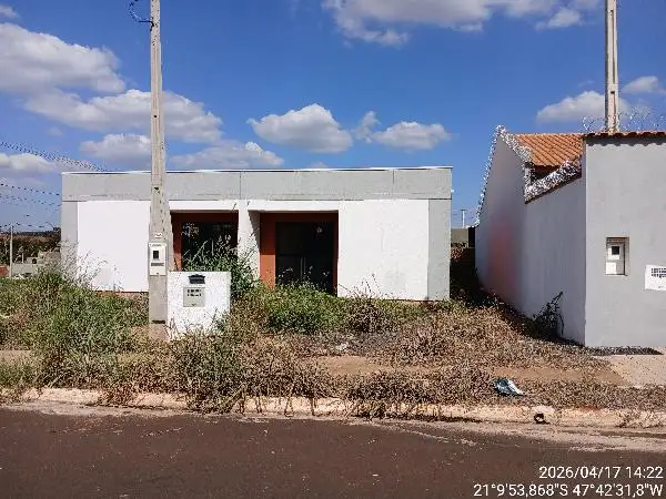 Imóvel em leilão - RUA FATIMA APARECIDA SILVA DO NASCIMENTO, N. 240, LT 22 QD 15, PARQUE DAS GAIVOTAS, RIBEIRAO PRETO, SP