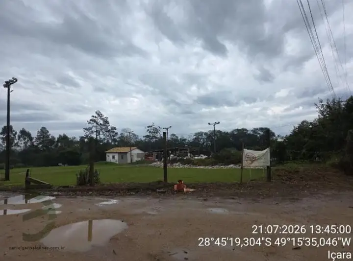 Terreno em leilão em Içara