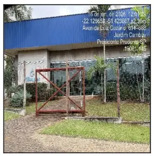 Imóvel em leilão - AVENIDA LUIS CEZARIO, N. 688, QD 07, LT 09, JARDIM COLINA, PRESIDENTE PRUDENTE, SP