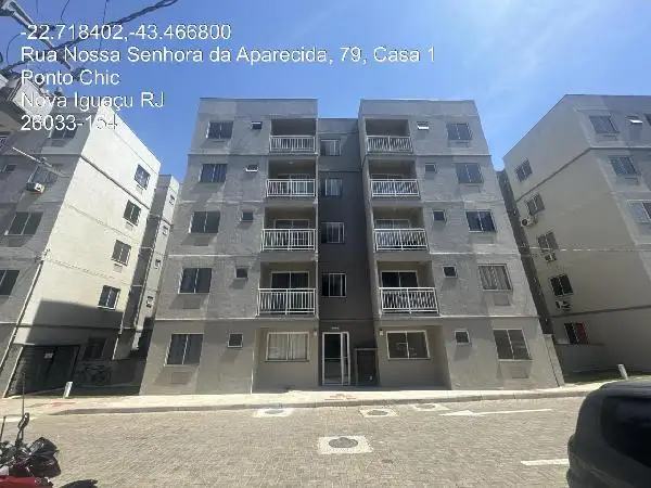 Imóvel em leilão - ESTRADA VELHA DE SANTA RITA, N. 1052, Apto 502, BL 19, LT 6A3, PONTO CHIC, NOVA IGUACU, RJ