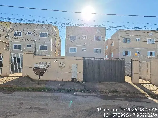 Imóvel em leilão - QUADRA 299 RUA 107, N. SN, Apto 101, PAV TERREO VG 101 LT 11, PARQUE ESTRELA DALVA IX, LUZIANIA, GO
