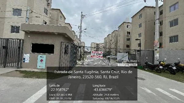 Imóvel em leilão - ESTRADA DE SANTA EUGENIA, N. 3000, Apto 101, BL 02, SANTA CRUZ, RIO DE JANEIRO, RJ