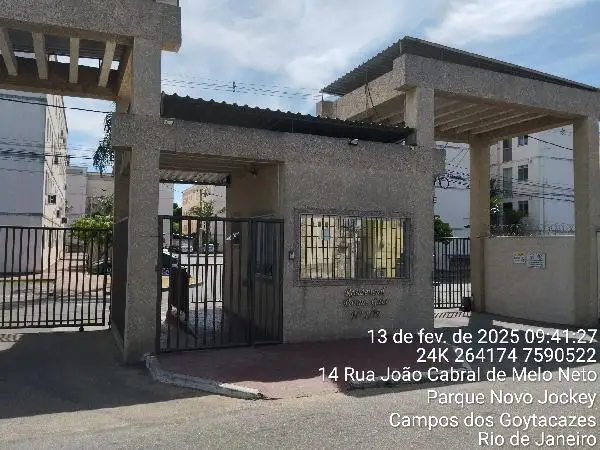 Imóvel em leilão - RUA JOAO CABRAL DE MELO NETO, N. 3, Apto 201, BL 09A, PARQUE NOVO JOCKEY, CAMPOS DOS GOYTACAZES, RJ