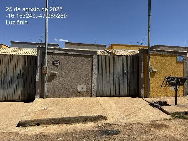 Imóvel em leilão - QUADRA 331 (RUA 118), N. SN, CS 02 LT 02A2 RUA 118, PARQUE ESTRELA DALVA IX, LUZIANIA, GO