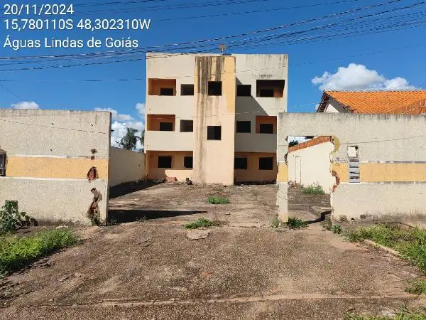 Imóvel em leilão - QUADRA 4, N. SN, Apto 201, LT 03, RUA ANGICO, JARDIM SANTA LUCIA, AGUAS LINDAS DE GOIAS, GO