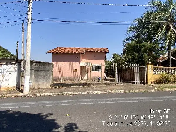 Leilão Extrajudicial de Casa em Ibirá - Rua Doutor Sidiney Delcides de Avila, N. 545, Lt 4 Qd B, Termas de Ibira, Ibira, Sp